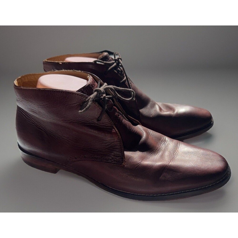 Mens Cole Haan Grand O’s Cambridge Ankle Boot Leather 9 D